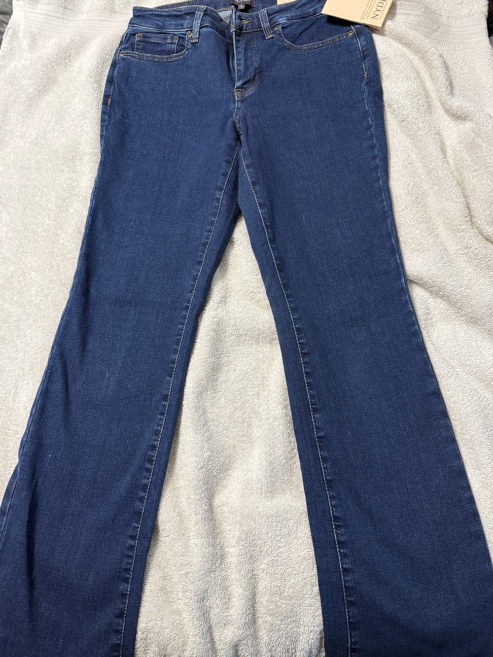 NYDJ Dark Blue Boot Cut Jeans